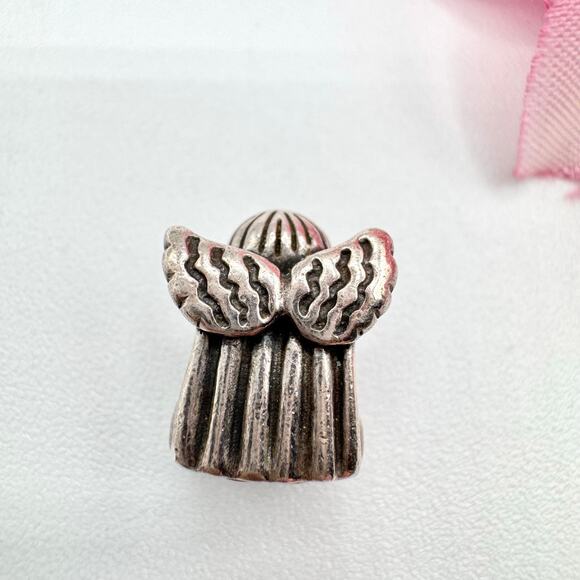 Pandora Angel Of Hope Charm Sterling Silver Stamped S925 ALE Retired Tested Cute - Picture 2 of 9